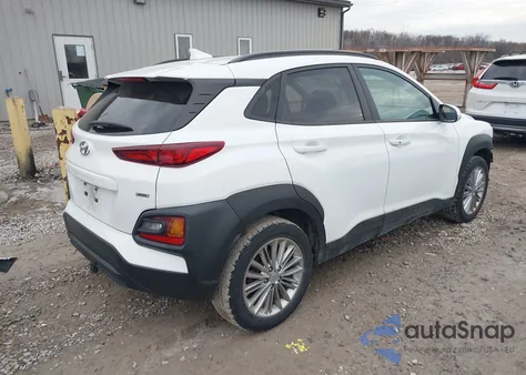 2021 Hyundai Kona Sel Plus z USA, uszkodzony, nr VIN KM8K6CAA8MU741572